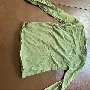 Olive Green Long Sleeve Tee